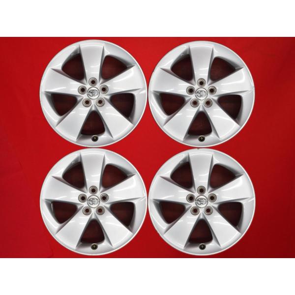 激安 中古 4本セット】 トヨタ プリウス 30系 純正 アルミホイール 17