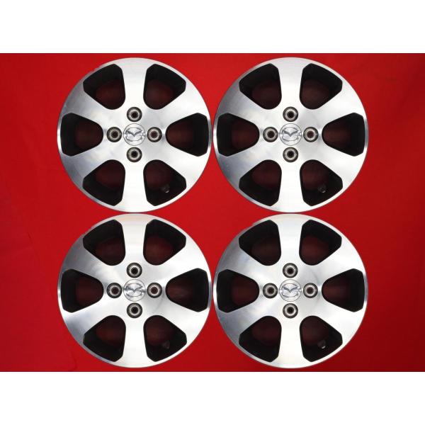 激安 4本セット】マツダ AZワゴン MJ22S 純正 6スポーク アルミ