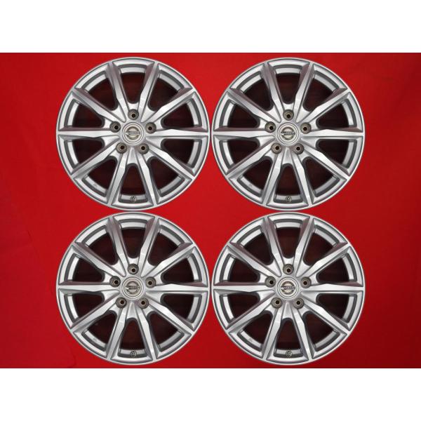 激安 4本セット】日産 純正 オプション 10スポーク アルミホイール