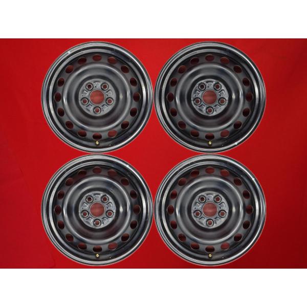 激安 中古 4本セット】 トヨタ シエンタ 170系 純正 スチールホイール 