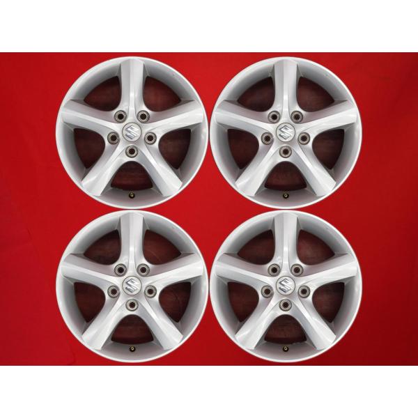 激安 4本セット】スズキ SX4 純正 5スポーク アルミホイール 中古品 16