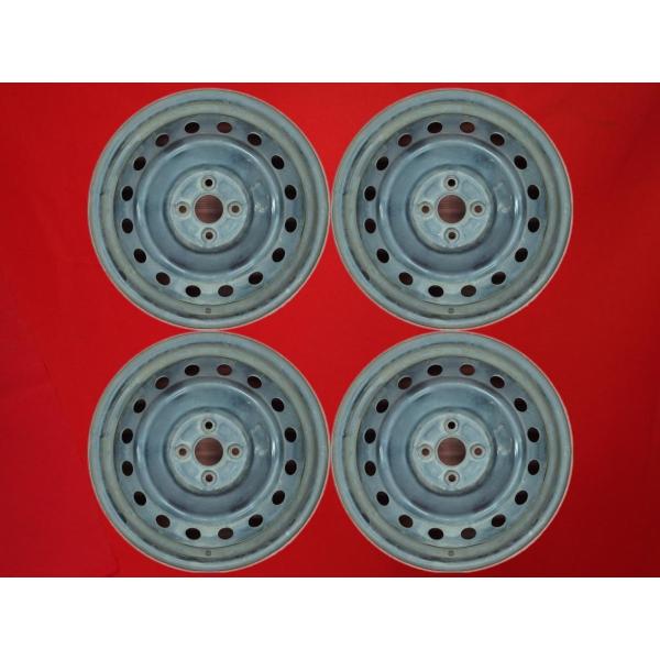【激安 中古 4本セット】 トヨタ ラクティス 100系 純正 スチール 鉄ホイール 鉄チン 16インチ 5.5J +39 PCD100 4穴 ハブ径Φ54 c