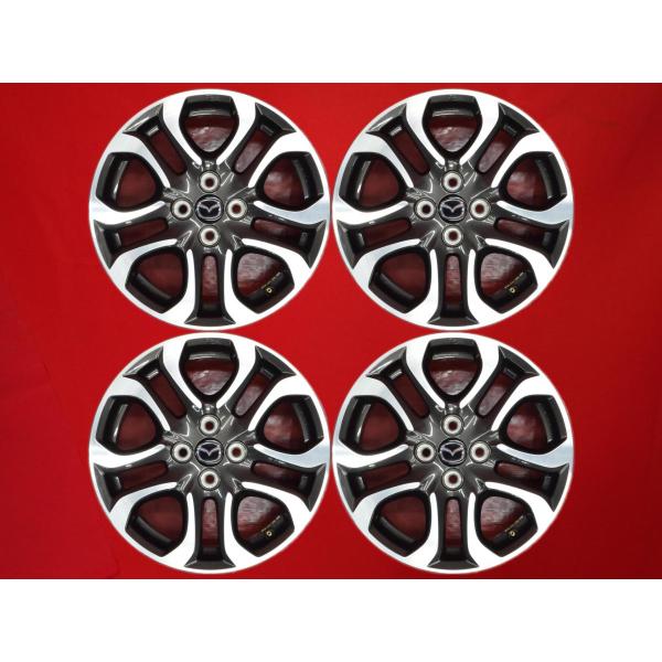 激安 4本セット】マツダ デミオ DJ系 純正 5Wスポーク アルミホイール