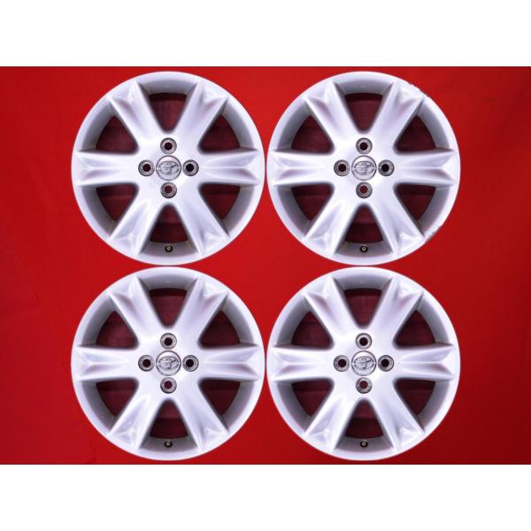 激安 4本セット】トヨタ ヴィッツ 90系 RS 純正 6スポーク アルミ