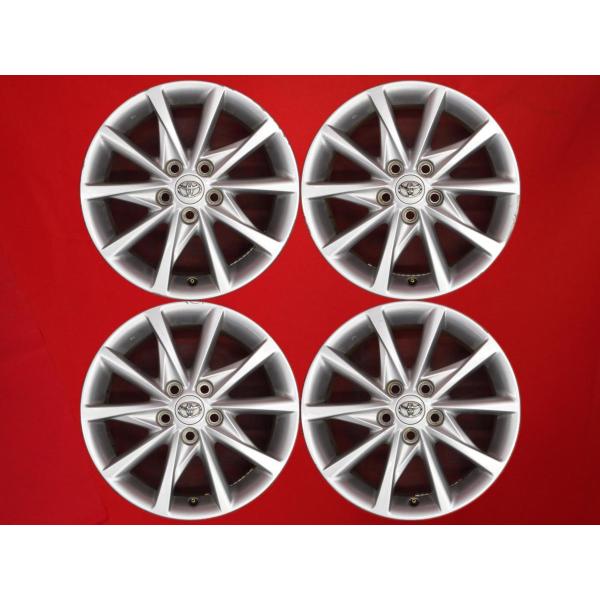 激安 中古 4本セット】 トヨタ プリウスα 純正 アルミホイール 17  