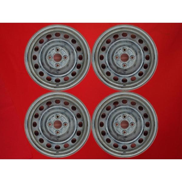 激安 4本セット】トヨタ アクア NHP10 等 純正 スチール 鉄ホイール 鉄