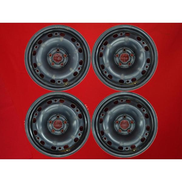 激安 4本セット】フォルクスワーゲン VW ポロ 6R系 純正 スチール 鉄