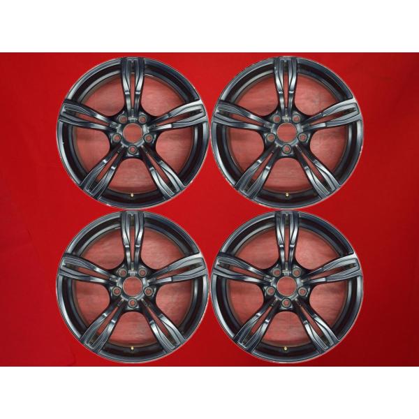 激安 4本セット】BMW用 5Wスポークタイプ 社外品 アルミホイール 中古