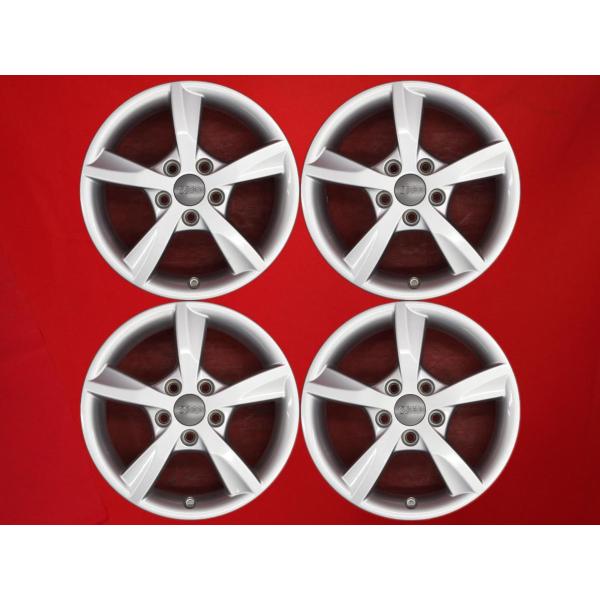 【激安 4本セット】アウディ A3 8V系 純正 アルミホイール 中古品 16インチ 6J インセット+48 PCD112 5穴 ハブ径Φ57 8V007149
