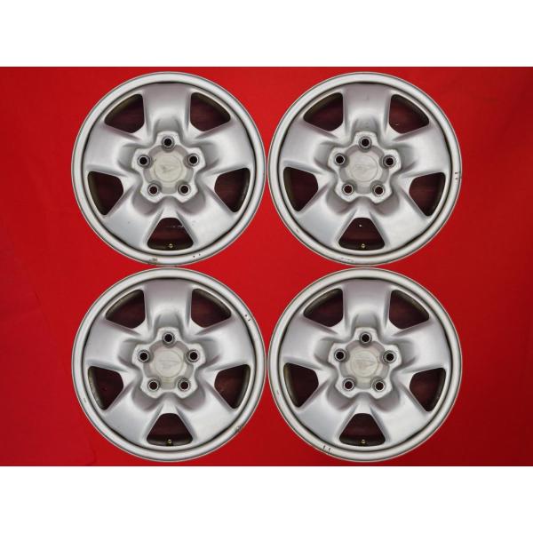 激安 4本セット】ダイハツ テリオスキッド 純正 スチール 鉄ホイール 