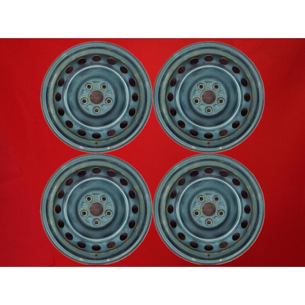 激安 4本セット】トヨタ カローラ 210系 純正 スチール 鉄ホイール 鉄