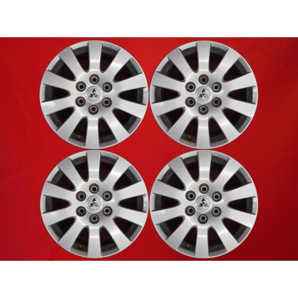 激安 4本セット】三菱 パジェロ V97W/V93W 純正 アルミホイール 中古品