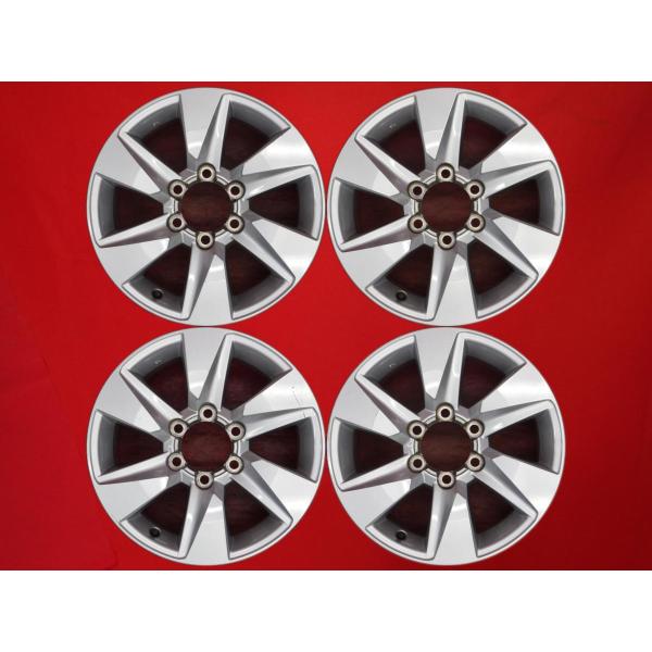 ランドクルーザー プラド 150 後期17in ホイール 4本セット 純正 激安 4本セット】ランドクルーザープラド 150系 後期 純正 アルミ