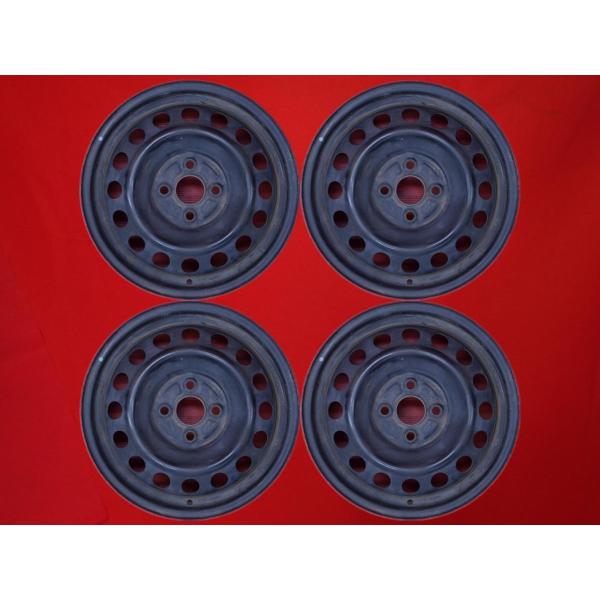 激安 4本セット】トヨタ アクア NHP10 等 純正 スチール 鉄ホイール 鉄