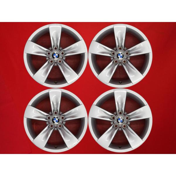 【激安 4本セット】BMW 5シリーズ E60/E61 純正 5スポーク アルミホイール 中古品 18インチ 8J +20 PCD120 5穴 ハブ径Φ72.5