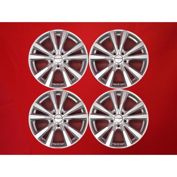 【激安 4本セット】AGA Dorf VW/アウディ用 アルミホイール 中古品 17インチ 7J +43 PCD112 5穴 ハブ径Φ57 パサート T-ロック