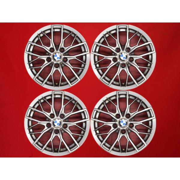 【激安 4本セット】ユーロバーン MTX BMW用 アルミホイール 中古品 16インチ 7JJ +33 PCD120 5穴 ハブ径Φ72.5 3シリーズ E90