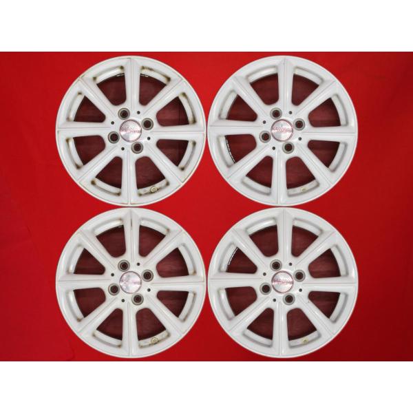 ◎【軽自動車】15インチ中古LILEA 7スポーク4本Set◎ 激安 4本セット】軽自動車用 8スポーク アルミホイール 中古品 15