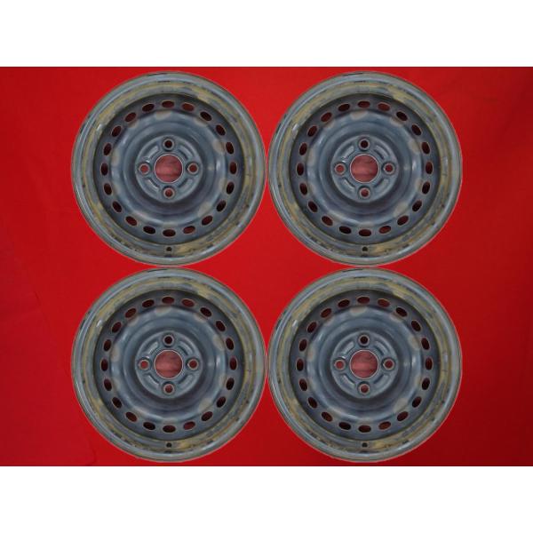 【美品】JF3 NBOX スチールホイール 14x4.5J 4本セット 激安 4本セット】ホンダ N-BOX JF3系 純正 スチール 鉄ホイール 鉄チン
