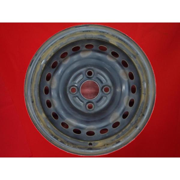 【激安 単品1本】ホンダ N-BOX JF3系 純正 スチール 鉄ホイール 鉄チン 中古品 14インチ 4.5J インセット+40 PCD100 4穴 ハブ径Φ56 cc14