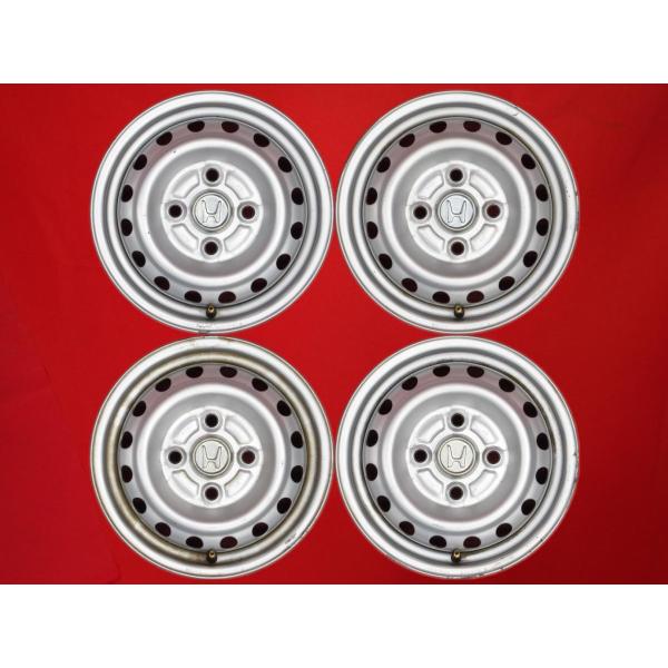 激安 4本セット】ホンダ アクティ HA6系/HH5系 純正 スチール 鉄
