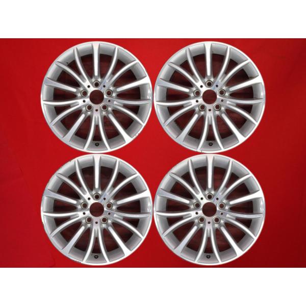 【激安 4本SET】BMW 5シリーズ F10 マルチスポークスタイリング454 アルミホイール 18inch 8J +30 PCD120 5穴 ハブ径Φ72.