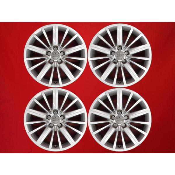 【激安 4本セット】アウディ A5カブリオレ 8F系 純正 アルミホイール 中古品 18インチ 8.5J +29 PCD112 5穴 ハブ径Φ66.5 8F06