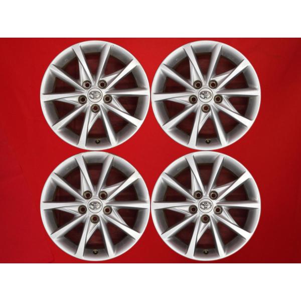 ◇中古トヨタプリウスα純正アルミ17インチ4本送料込みプリウスアルファ 激安 4本セット】トヨタ プリウスα ツーリングセレクション 純正