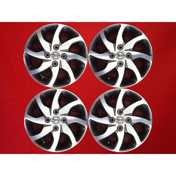 激安 4本セット】日産 ルークス ML21S ハイウェイスター 純正 アルミ 