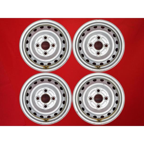 【手渡し】中古12インチ、鉄ホイール 激安 4本セット】ホンダ アクティ HA6系/HH5系 純正 スチール鉄