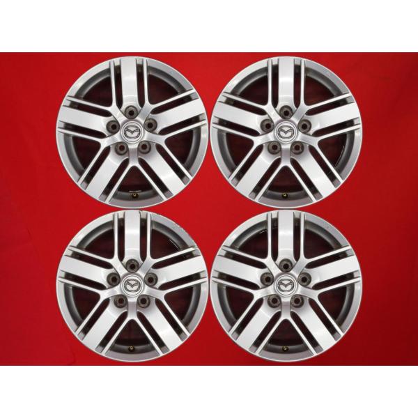 【激安 4本セット】マツダ MPV LY系 純正 アルミホイール 中古品 16インチ 6.5J インセット+45 PCD114.3 5穴 ハブ径Φ67 cc16