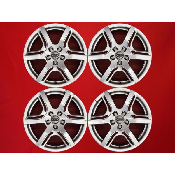【激安 4本セット】アウディ Q5 8R系 純正 アルミホイール 中古品 18インチ 8.0J インセット+39 PCD112 5穴 ハブ径Φ66.5 8R06