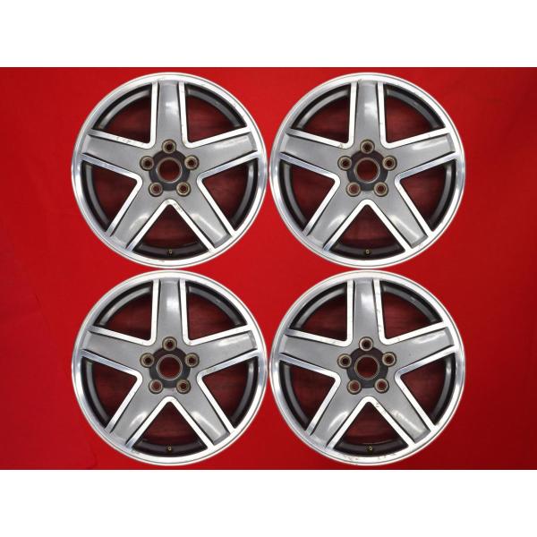 【激安 4本セット】ジープ パトリオット 純正 5スポーク アルミホイール 中古品 17inch 6.5J インセット+39 PCD114.3 5穴 ハブ径Φ6