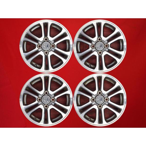 【激安 4本セット】ホンダ N-BOXカスタム JF1系 純正 アルミホイール 中古品 14インチ 4.5J インセット+40 PCD100 4穴 ハブ径Φ56