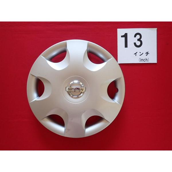 1枚 ニッサン モコ 13インチ 純正 中古 フルホイールキャップ