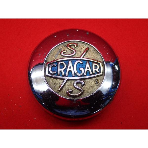 絶版品 当時物 】 1枚 クレーガー CRAGAR 社外 中古 センターキャップ 