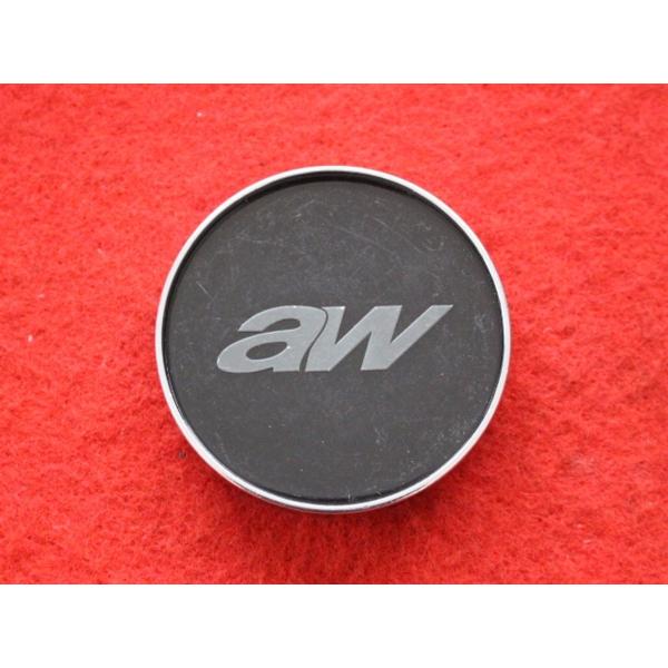 1枚 AW 社外 中古 ホイール センターキャップ センターカバー 