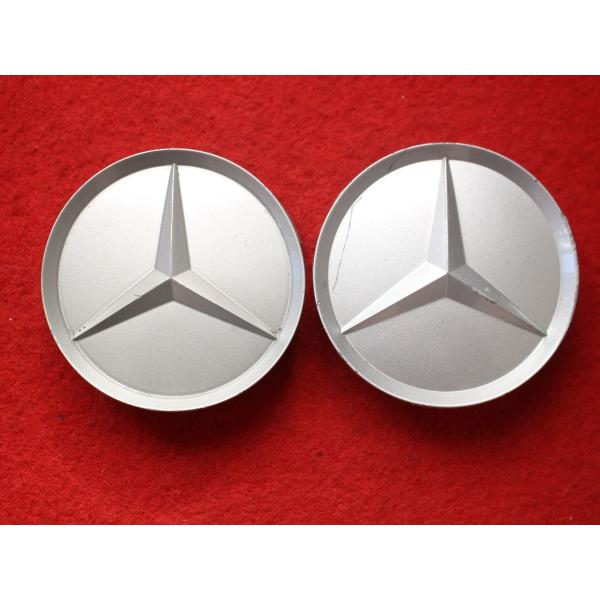 2枚 メルセデスベンツ 純正 中古 ホイール センターキャップ センター