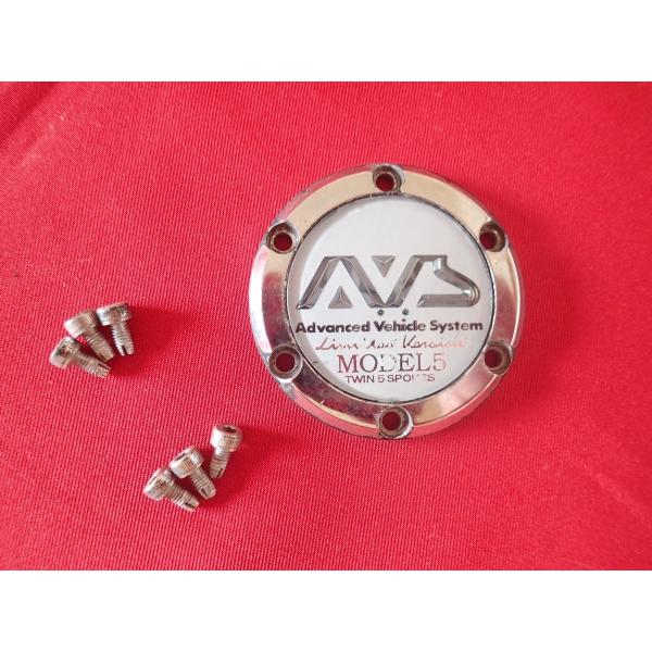 AVS VS-6センターキャップ 1枚AVS VS6 社外 中古 ホイール センターキャップ センターカバー