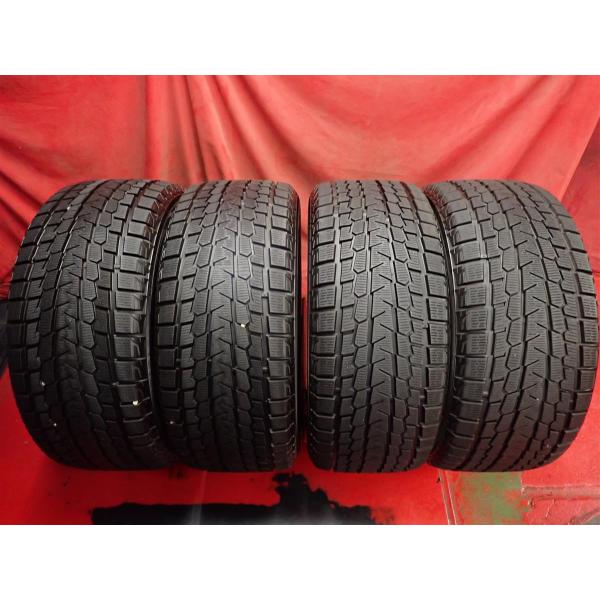 【バリ溝 希少サイズ】285/50R20 112Q スタッドレスタイヤ 4本《ヨコハマ アイスガード G075》9.5/9分山 ランクル200 レクサスLX 等