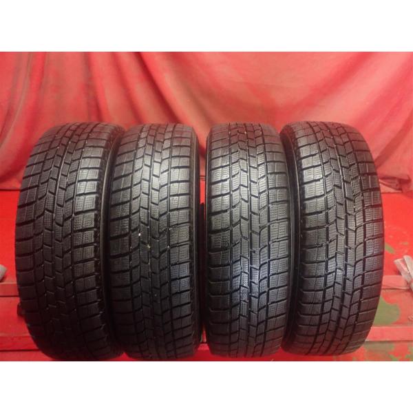 スタッドレス4本 《グッドイヤー》アイスナビ6 185/65R15-88Q 9.5/9分山★ シトロエン フィアット プント ムルティプラ Aクラス stati