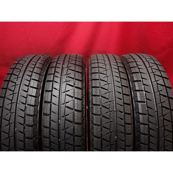 【BS ICEPARTNER 2 145/80R13】スタッドレス 4本【PREO 社外 13インチ 4J4HPCD100+45】2019年製 バリ溝 タント ムーヴ等　(VTB206) クレジットカード QR決済可能 激安】145/80R13 75Q スタッドレスタイヤ 4本《ブリヂストン アイス