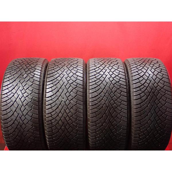 【希少品】275/45R20 110T 4本 冬用 スタッドレスタイヤ 《ノキアン ハッカペリッタ R5 SUV》 8.5分山 アウディQ7 ボルボXC90 s