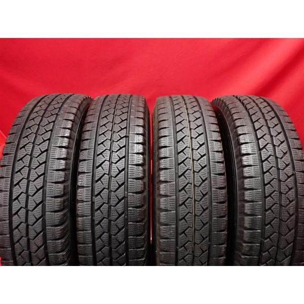 BS BRIDGESTONE BLIZZAK VL1 165R13LT 6PR スタッドレス 4本 22年製 バリ溝 プロボックス サクシード等　(STJ016) スタッドレス4本 165R13 6PR 4本セット ブリヂストン ブリザック VL1