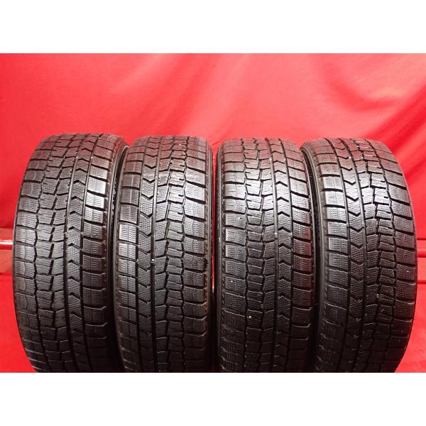 スタッドレス4本 《 ダンロップ 》 ウィンターMAXX02(WM02) [ 195/45R16 80Q ]7.5分山★ デミオ フィアット500シトロエンC2