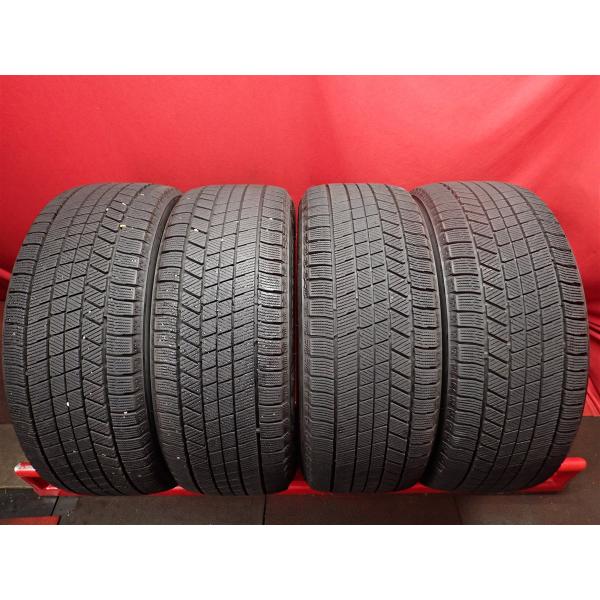 【良山】225/50R18 95Q 4本 冬用 スタッドレスタイヤ 《ブリヂストン ブリザック VRX3》 8.5分山 エスティマ C-HR レクサスUX st