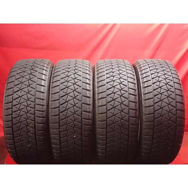 【激安】255/55R19 111Q 4本 冬用 スタッドレスタイヤ 《ブリヂストン ブリザック DM-V2》 8.5分山 アウディQ7 ディスカバリー sta