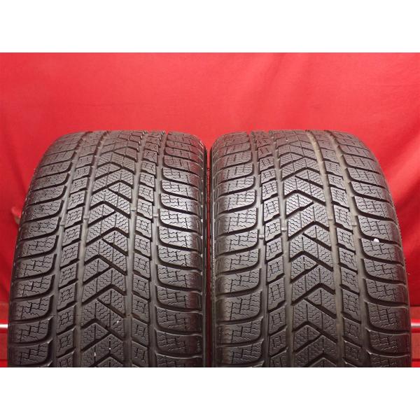【良山】285/35R20 104V 2本 冬用 スタッドレスタイヤ 《ピレリ ウインター ソットゼロ 3》 9.0分山 ベンツSクラス BMW M5 sta2