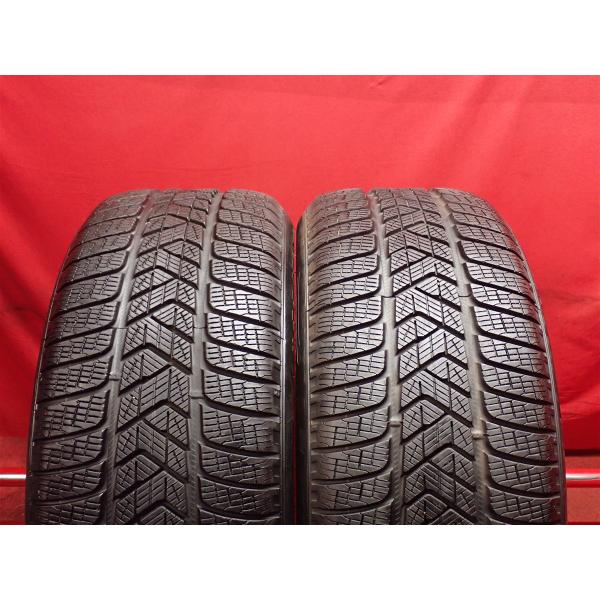 【良山】255/50R19 107V 2本 冬用 ウィンタータイヤ 《ピレリ スコーピオン ウィンター》 9.0分山 ランフラット BMW X3 X5 X6 s