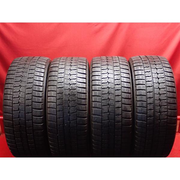 【激安】245/45R17 95Q 4本 冬用 スタッドレスタイヤ 《ダンロップ ウィンターマックス 01 WM01》 7.5分山  アウディA4 A6 TTク